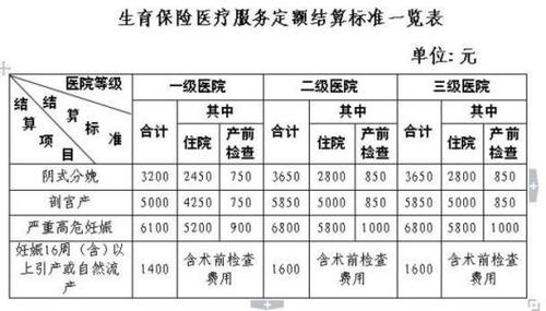 母婴险报销范围有哪些